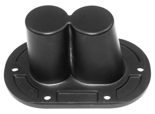 professional audio speaker system dual top hat aluminium 152*97*76--Î¦36