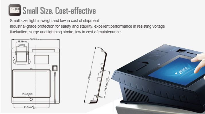 Jepower T508 all in one Android Pos Terminal