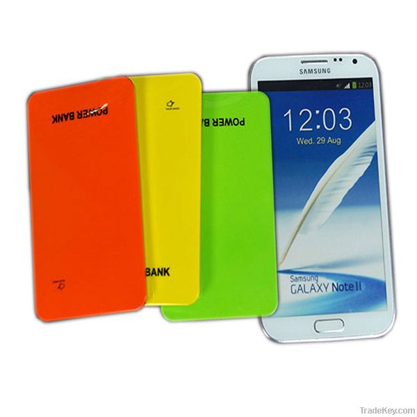 4000mAh Mobile Power Bank Pack Full Touch External Battery Charger