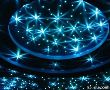 Fiber starry sky for lighting decor