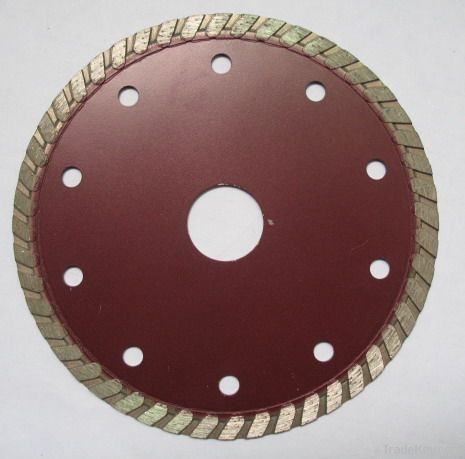 Blade and segment for cutting large size block