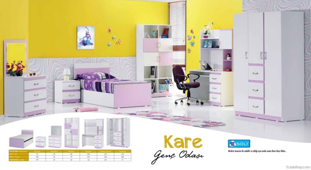 KARE TEEN ROOM SET