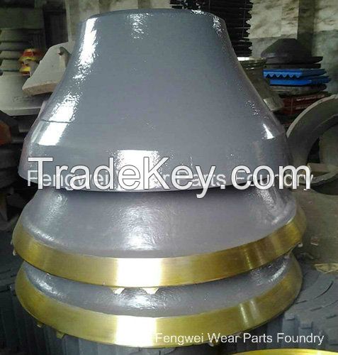 Manganese Bowl Liner for Cone Crusher