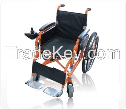 Light weight folding electric wheelchair