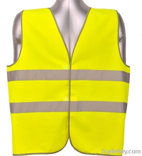 100% polyester ce en471 high visibility vest