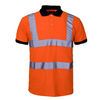 EN471 Class 2 hi vis safety polo t-shirts