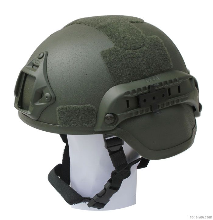 Mich2000 Bullet Proof Helmet With Goggle Mount/Tactical helmet