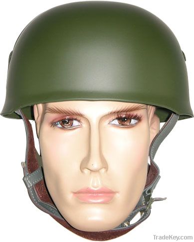 Green German M38 Steel Helmet/WW2 German Paratroop Helmet
