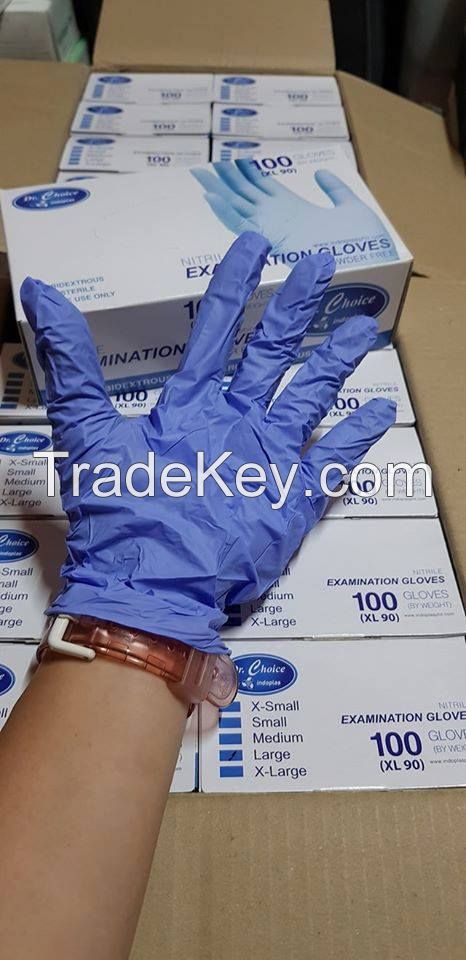 Nitrile Medical Examination Gloves from South Africa