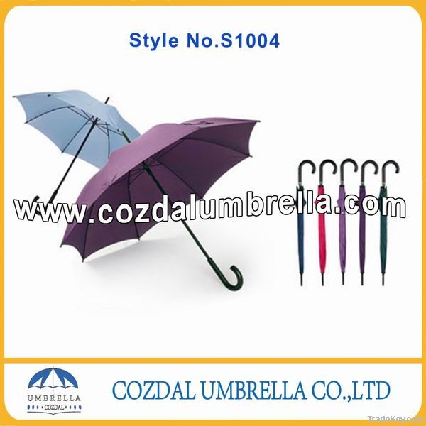 23inch straight wooden umbrella for rain, cozdal umbrella, men umbrella