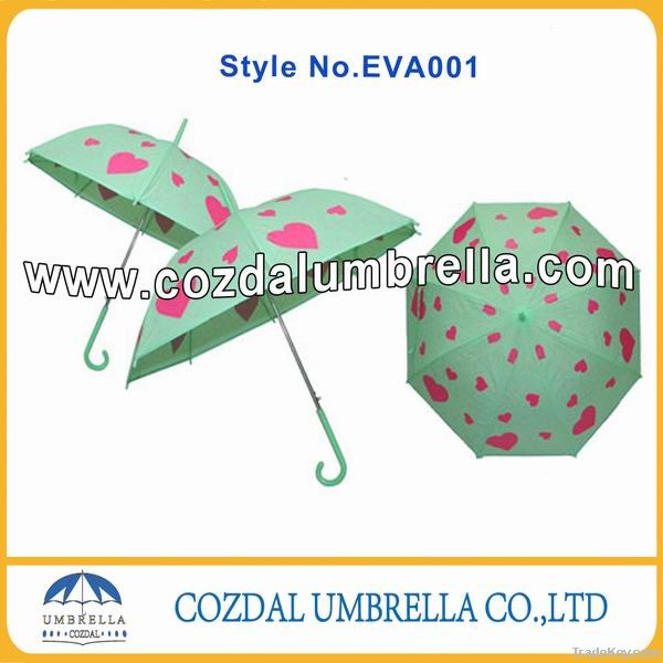 special eva umbrella with heart logo