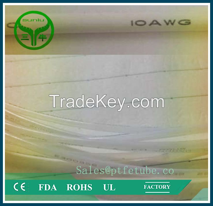 Transparent ptfe teflon tube for mechanical parts