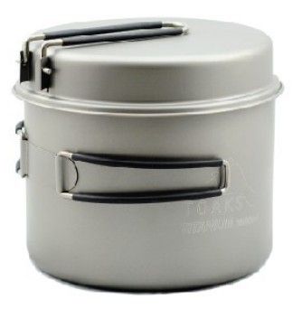 1.6L Titanium Pot with Bail Handle