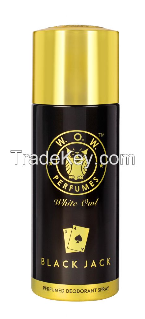 W.O.W. Perfumes BLACK JACK Perfumed Deodorant Spray 150ml