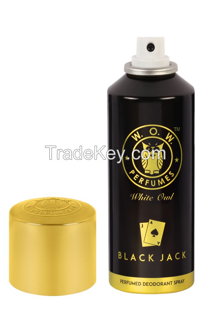 W.O.W. Perfumes BLACK JACK Perfumed Deodorant Spray 150ml