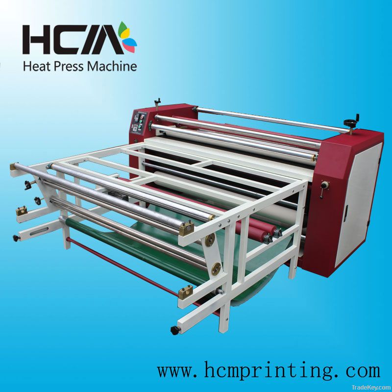 Large and economical roll to roll heat press machine for workshop