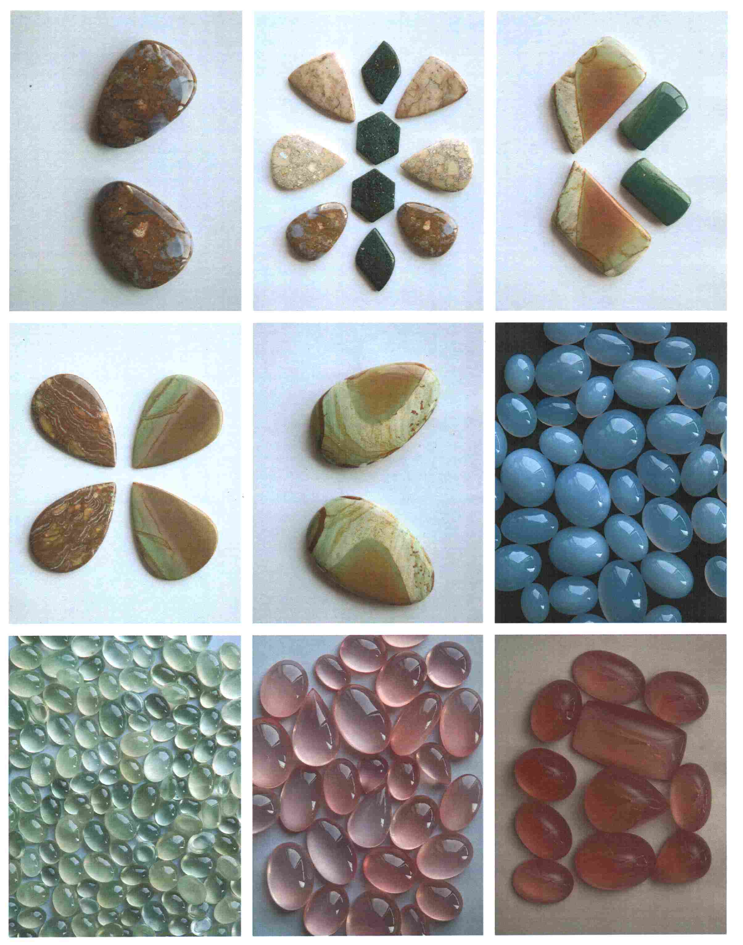 loose semi-precious gemstones