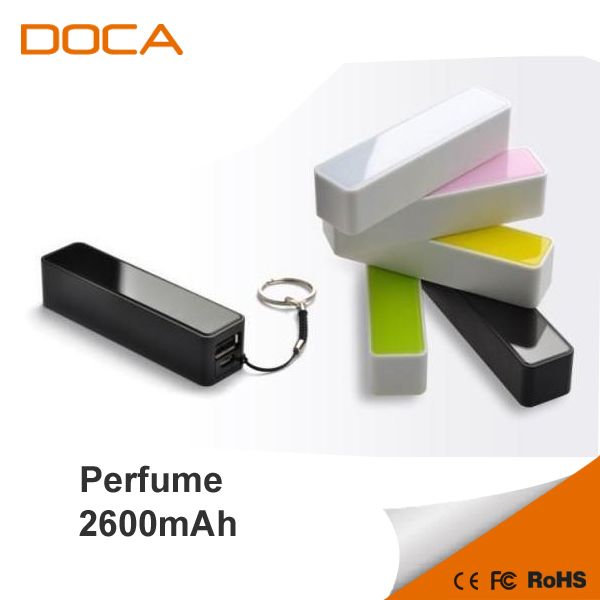 2600mAh Mini colorful Power Bank with Perfume smell