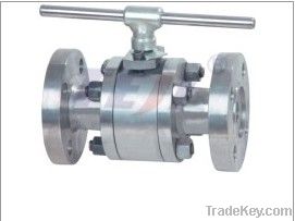 Three-forging ball valve
