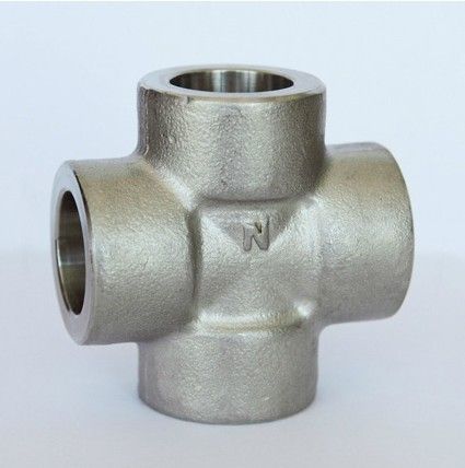 Forged Cross Fitting Hydraulic Adapter for High Pressure