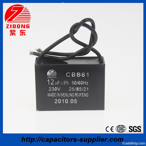 ceiling fan capacitor price CBB61 capacitror