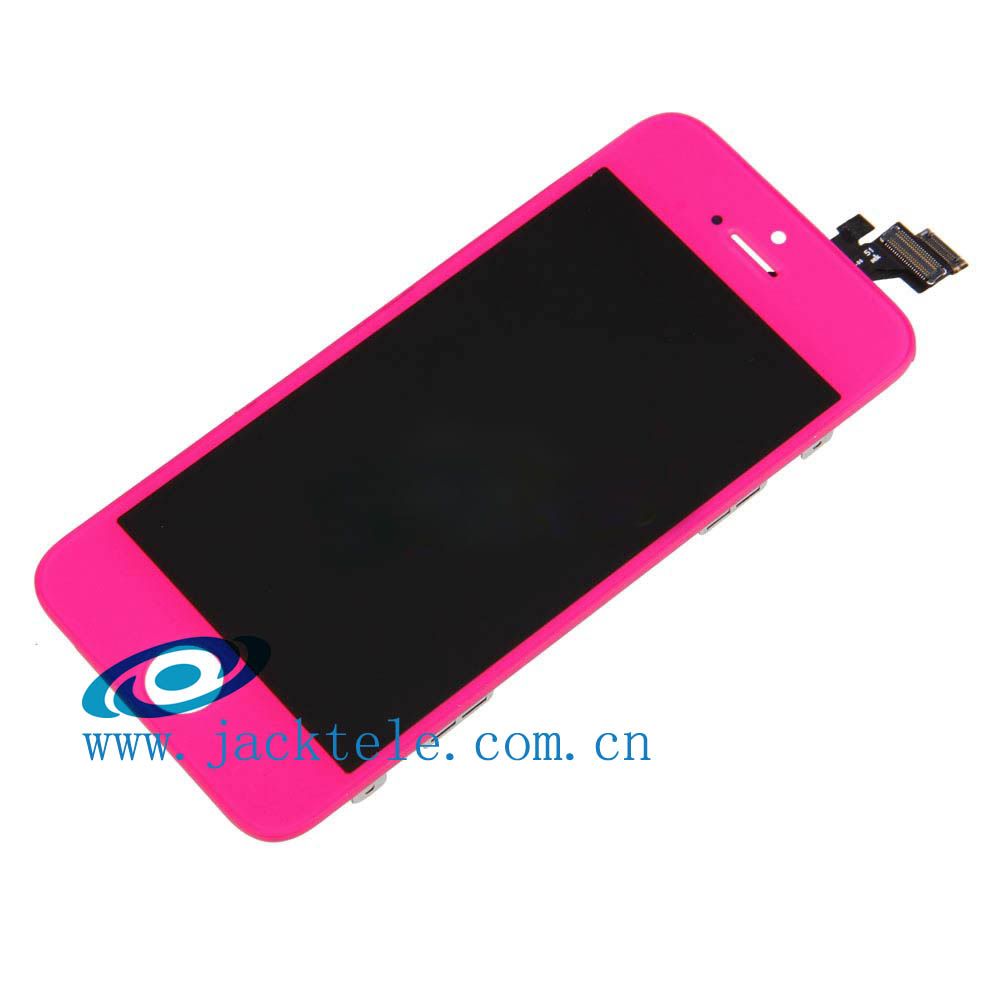 For iPhone 5 color LCD Digitizer assembly replacement--- original new 