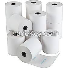 BPA-Free Pure White Thermal Paper Rolls 80mm / Coreless Thermal Paper Rolls / 60gsm Thermal