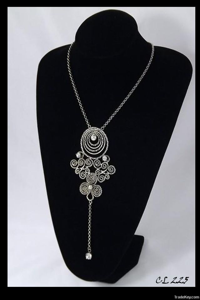 Necklace "chandelier"