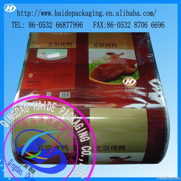 Beijing roast duck bag instant food film/ roll