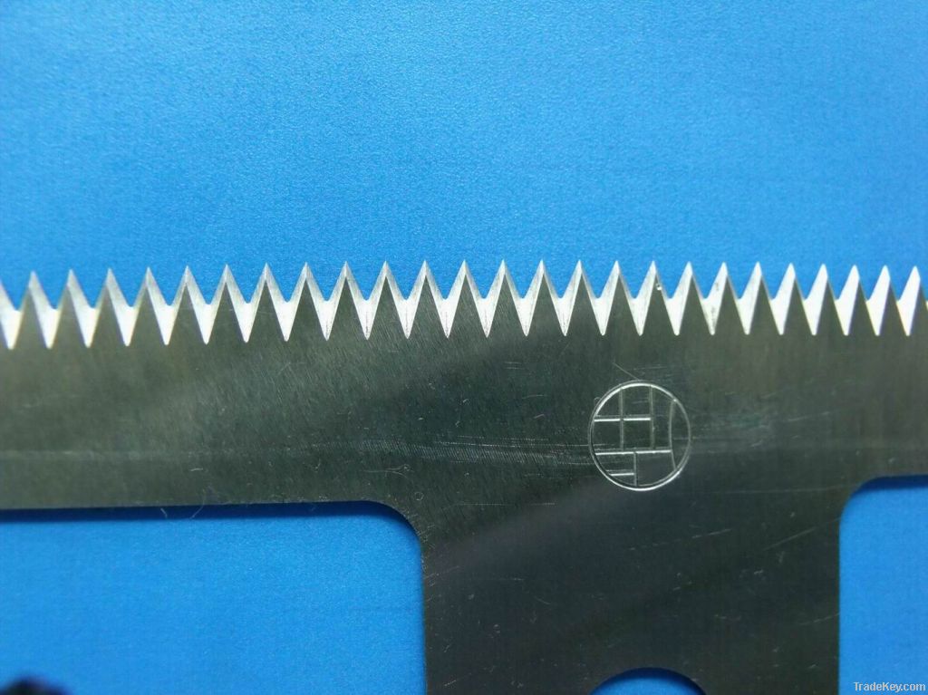JHF food packaging machine serrated blade/ saw knives/ toothed blade