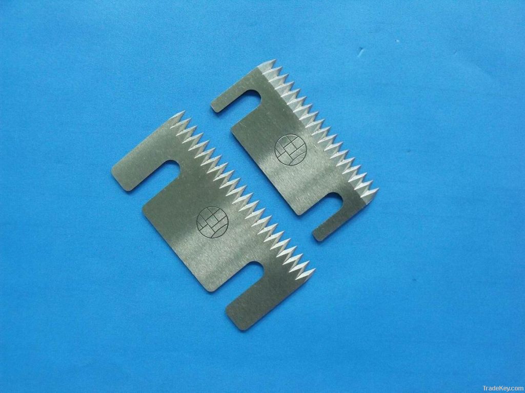 JHF food packing knife/saw blade for vertical packing machine