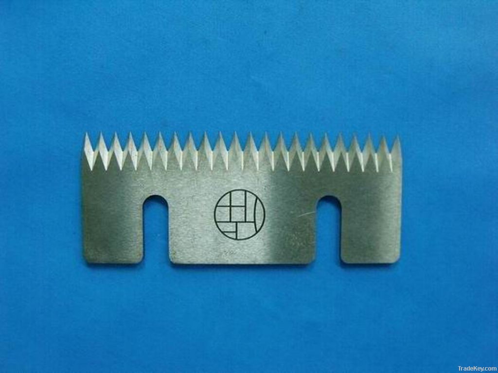 JHF food packing knife/saw blade for vertical packing machine