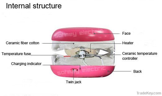 Rechargeable Portable Electric Hand Warmer