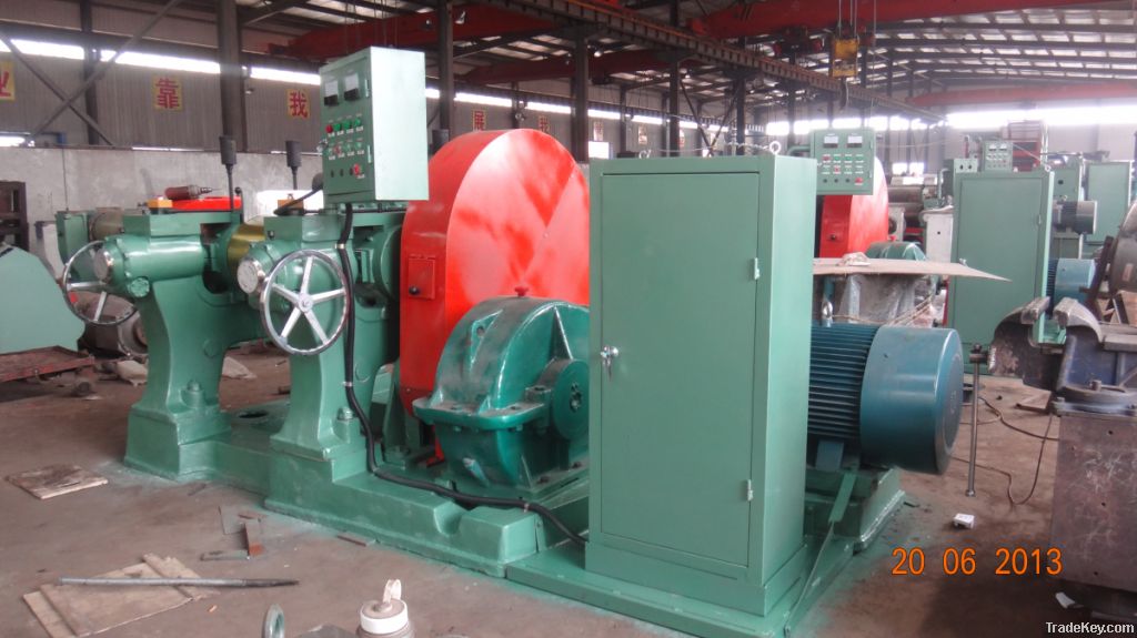 two roll rubber open mixing mill machine/open mill rubber mixing machi