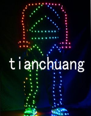 LED Light Performance Costumes