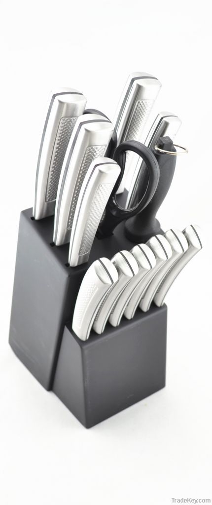 Stainless steel kitchen knife set