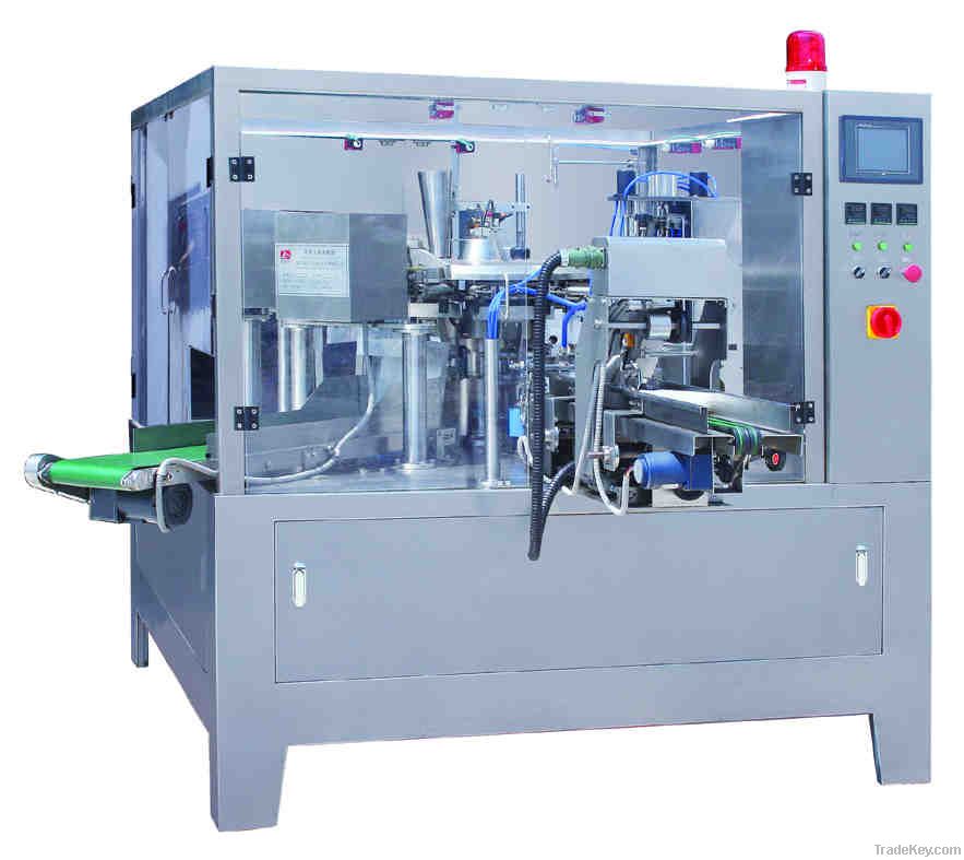 Automatic Rotary packing machine for solid/liquid/thick liquid/powder