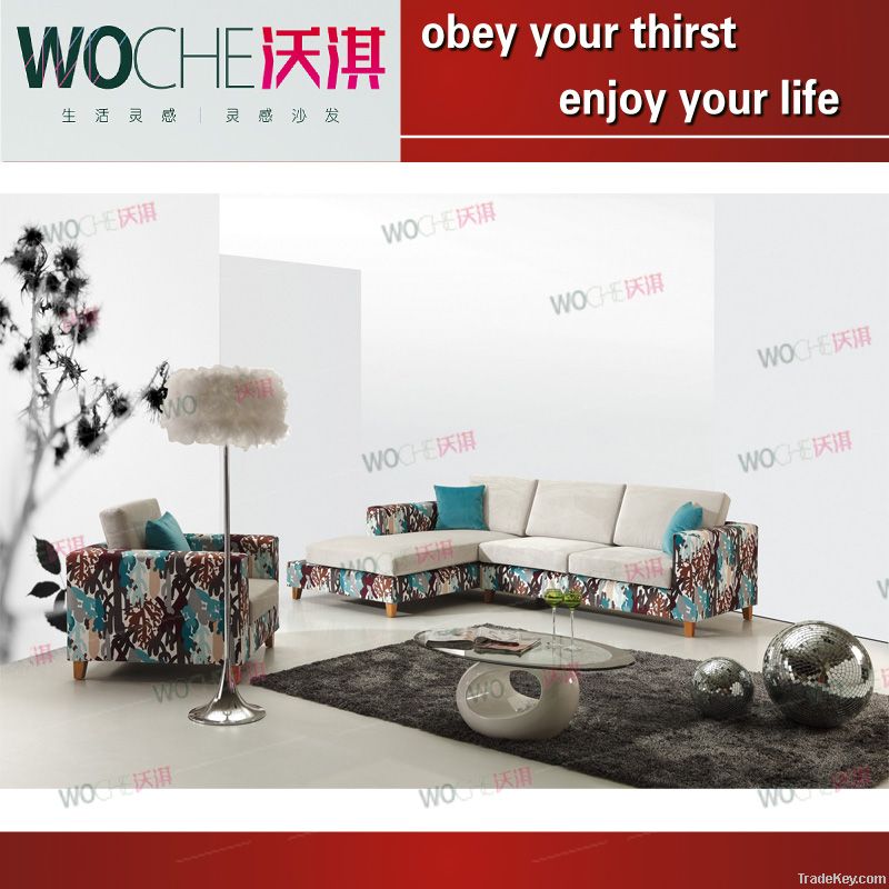 high quality modern fabric sofa