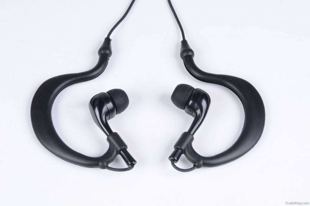 Waterproof headphones for mp3 player