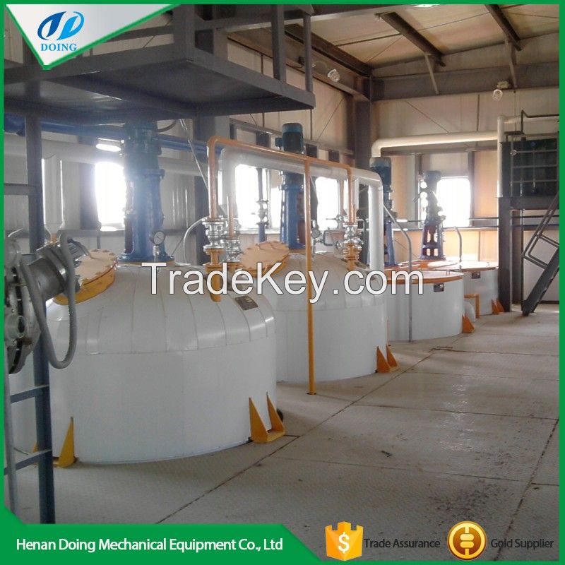 advance technology food grade sunflower oil processing machine