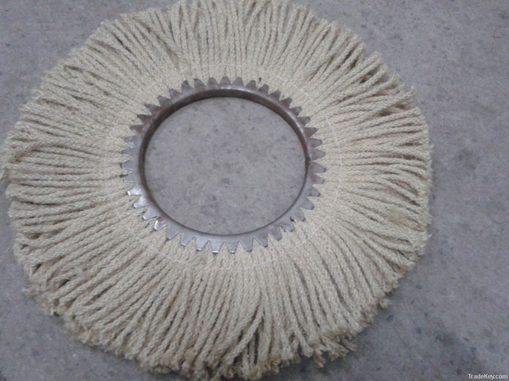 Hemp polishing wheel for matt finishing manufacturer in China