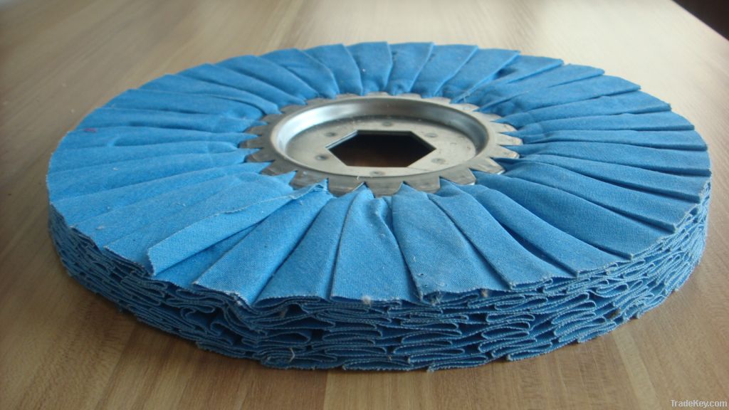 bule cloth polishing wheel metal polishing wheel
