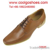 Top quality leather dress shoes men drop shipping