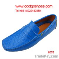 Slip on mens patent leather casual loafers wholesale