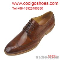 handmade man leather shoes