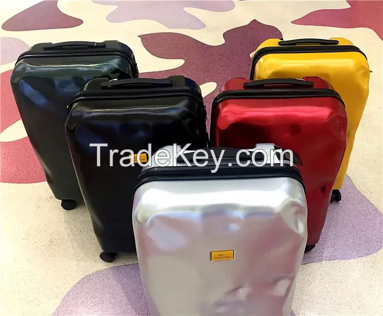 Portable Hard Side 4 Wheeled ABS PC Luggage