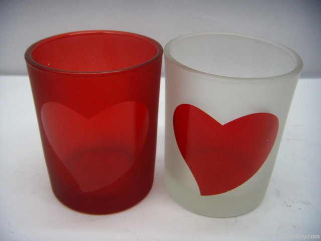 Glass Candle holders