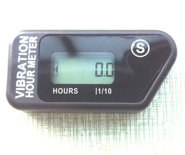 Resettable Wireless Motorcycle Hour Meter Used For Motocross ATV Dirt Bike