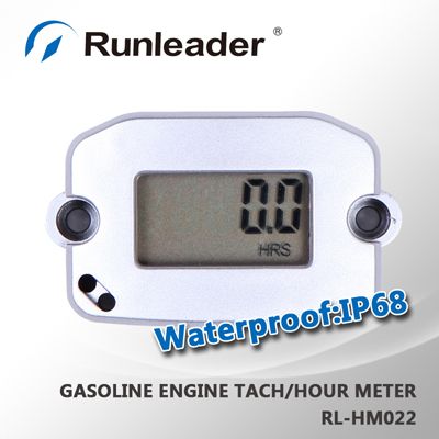 Digital Motorcycle Hour Meter Tachometer Max RPM 30000