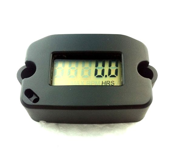 Digital Motorcycle Hour Meter Tachometer Max RPM 30000